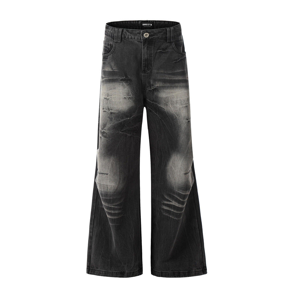 Men's Trendy Wide-Leg Flare Jeans