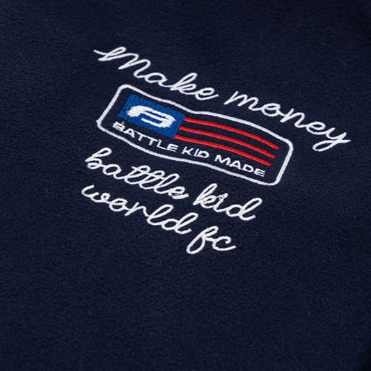 Emblem Embroidered Varsity Jacket