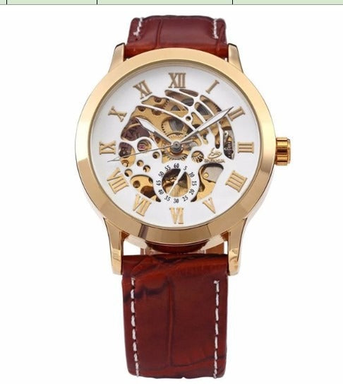 Men's Antique Hollowed Out Watch - Fully Automatic