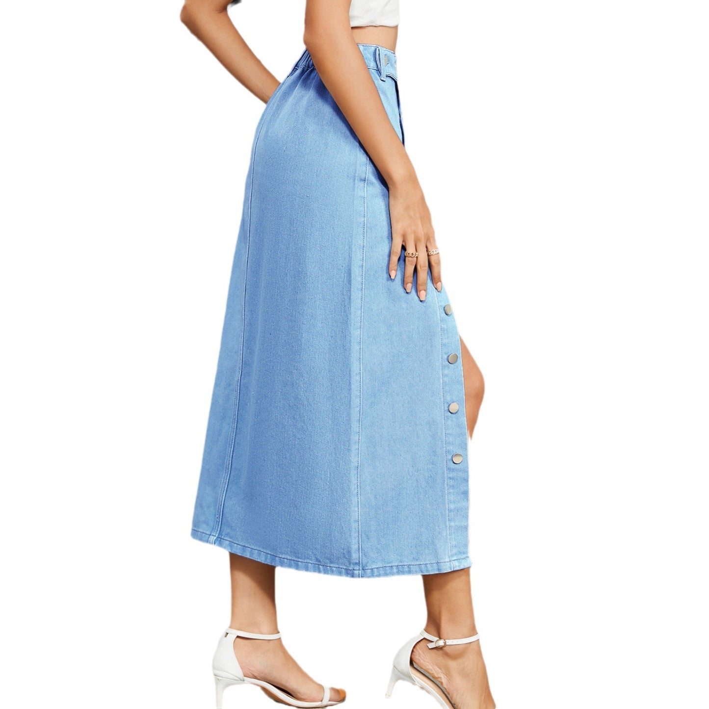 Women's Premium Japanese Denim Casual Skirt