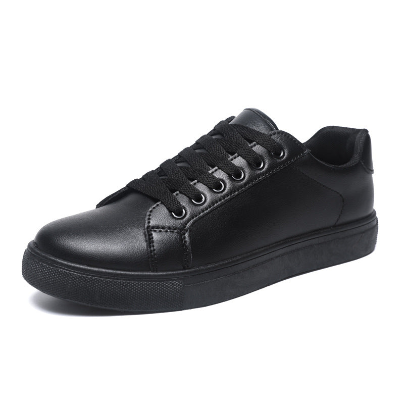 Men's  Casual Sneakers - Versatile Soft Leather Board Shoes