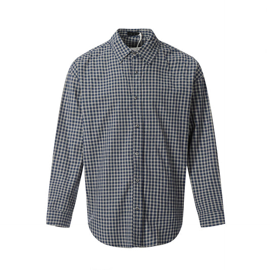 Long Sleeve Casual Button Down Shirt for Men and Women