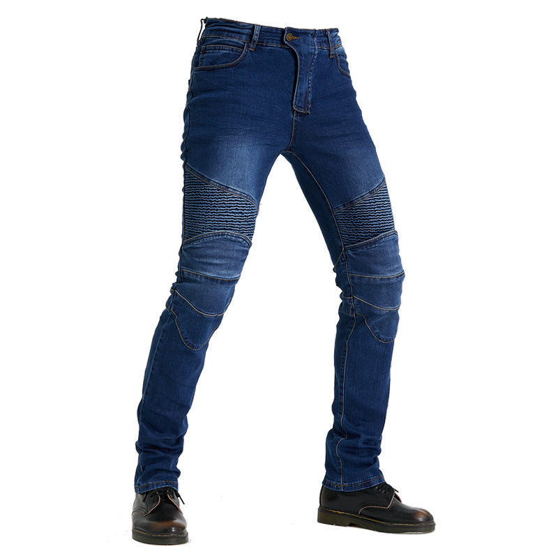 Premium Motorcycle Racing Jeans - Shatterproof Off-Road Pants