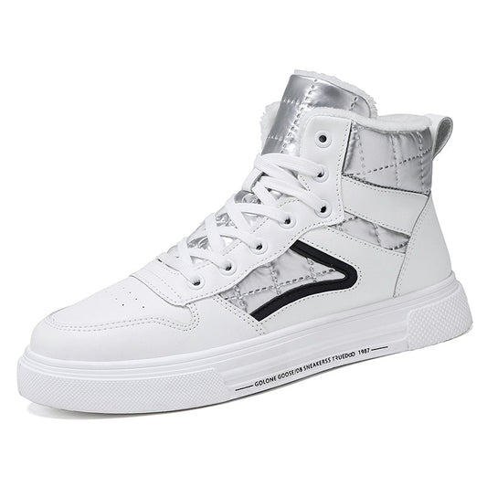 Men's High-Top Casual Sneakers - Canvas Shoes