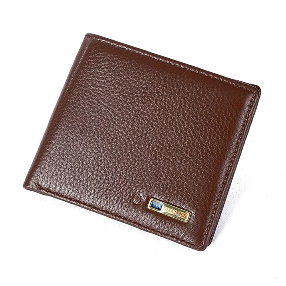 Wallet for Men - Genuine Leather, High Quality, Anti-Lost Intelligent Bluetooth