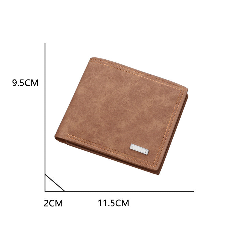 Men's Wallet - Leather with Multiple Card Slots
