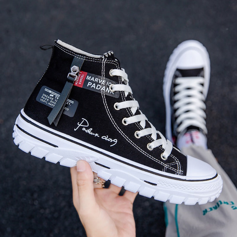 Breathable Canvas Shoes, Men's Casual  Shoes