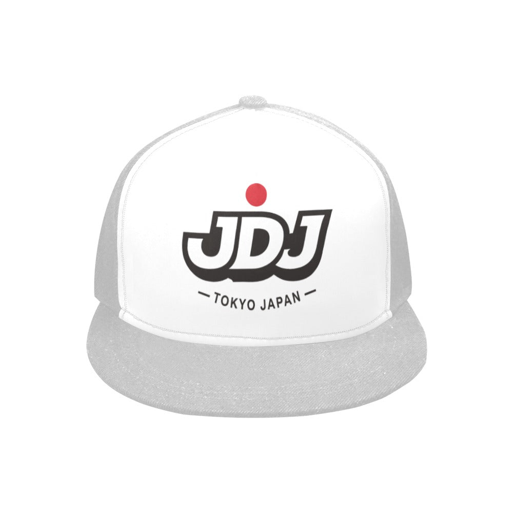 JDJ Logo Peach Suede Unisex Snapback Hat