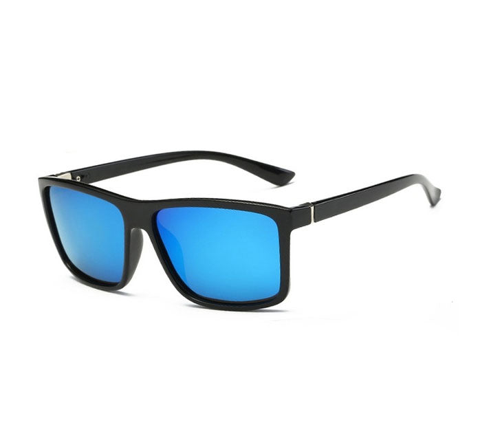 Men's Polarized Square Sunglasses With UV400 Protection Brand Design