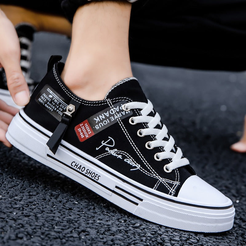 Men's Canvas Low Top Sneakers
