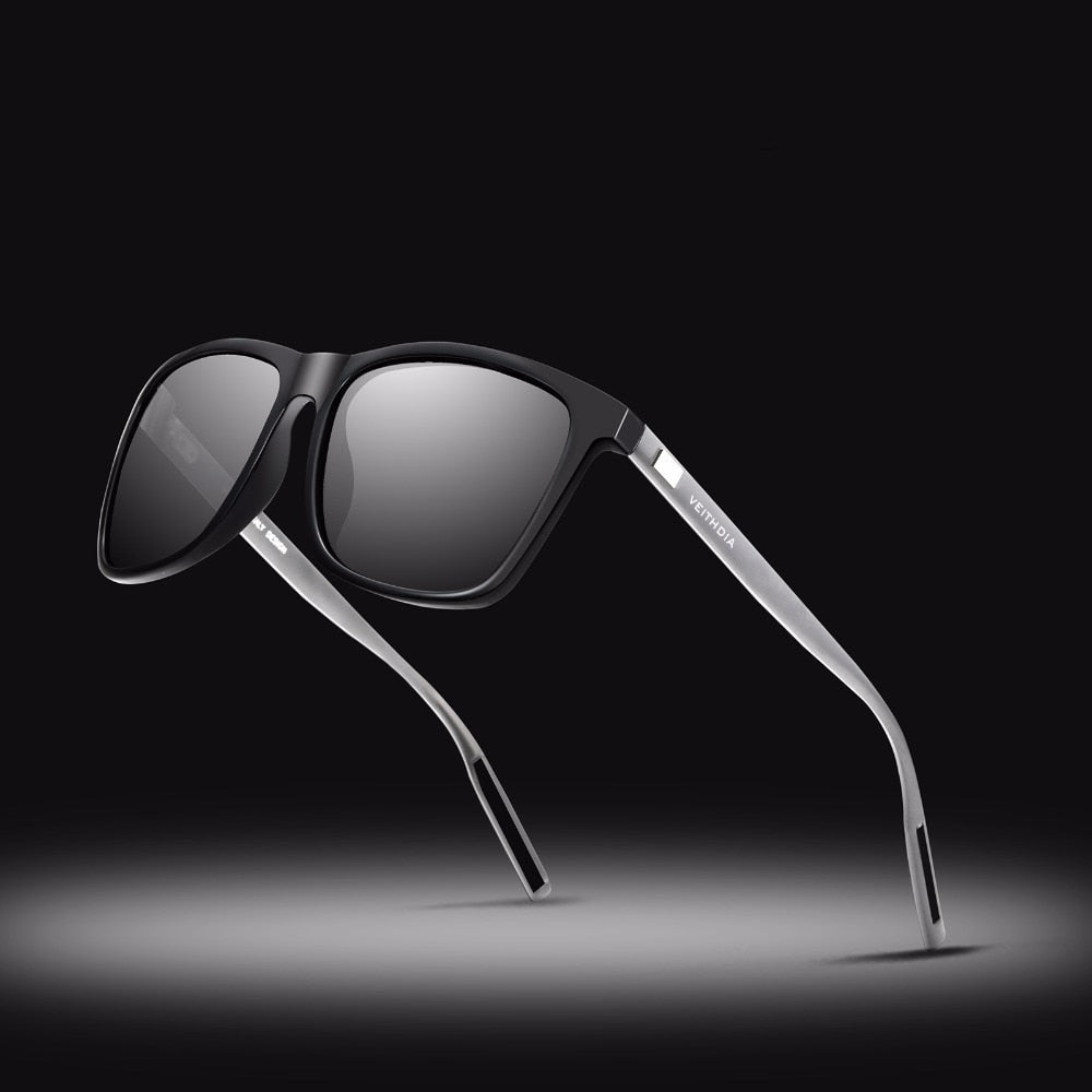 Retro Aluminum TR90 Sunglasses Polarized Lenses Vintage Eyewear
