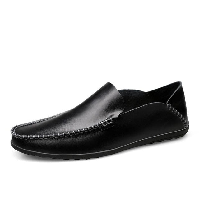 Men's Casual Loafers - Genuine Italian Leather