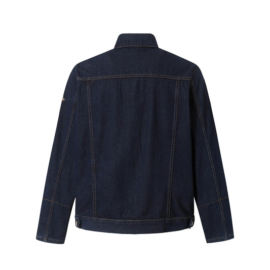 Wash Water Blue Denim Jacket Outer Workwear