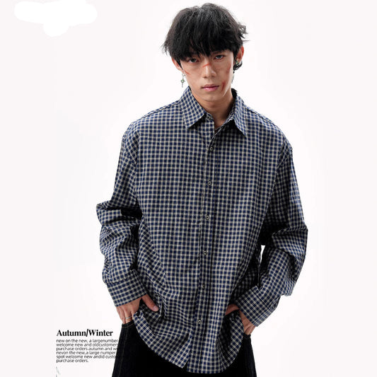 Long Sleeve Casual Button Down Shirt for Men and Women