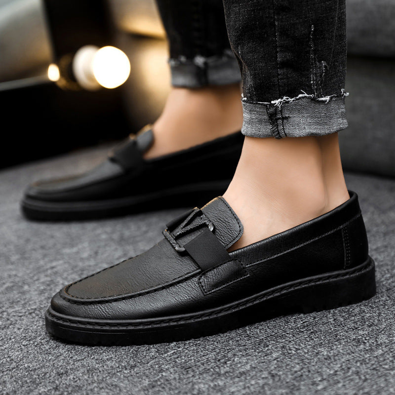 Men's Loafers - Versatile Casual Business Formal Leather Shoes
