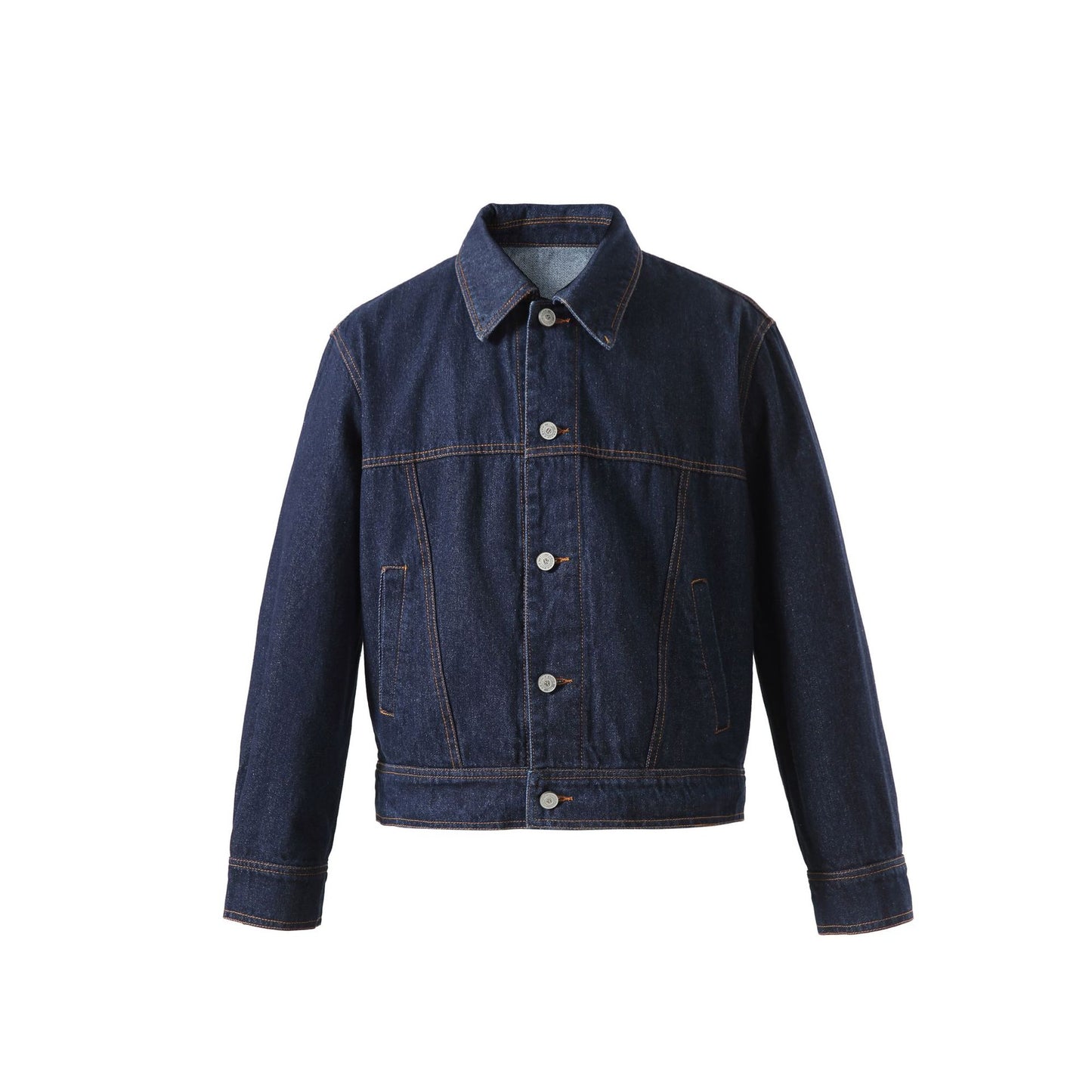 Washed Distressed Loose Fit Short Crop Utility Denim Jacket