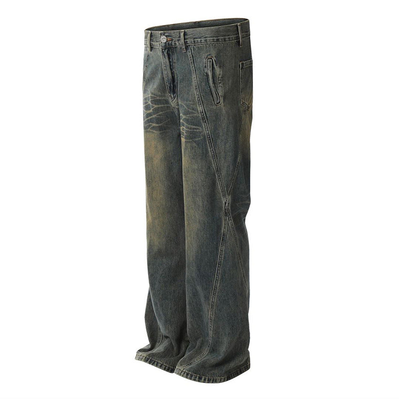 Premium Old Jeans for Men and Women - Vintage Denim Style