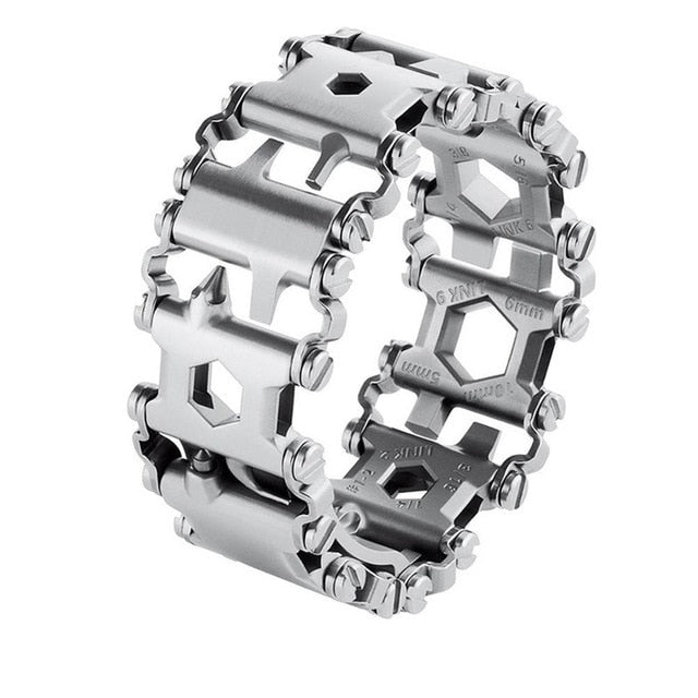 Men's Metal Bike Chain Bracelet