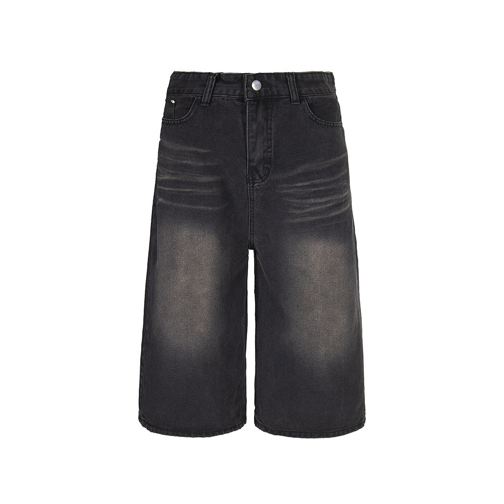 Wide Leg Hanging Loose Straight Leg Pants - Premium Japanese Denim