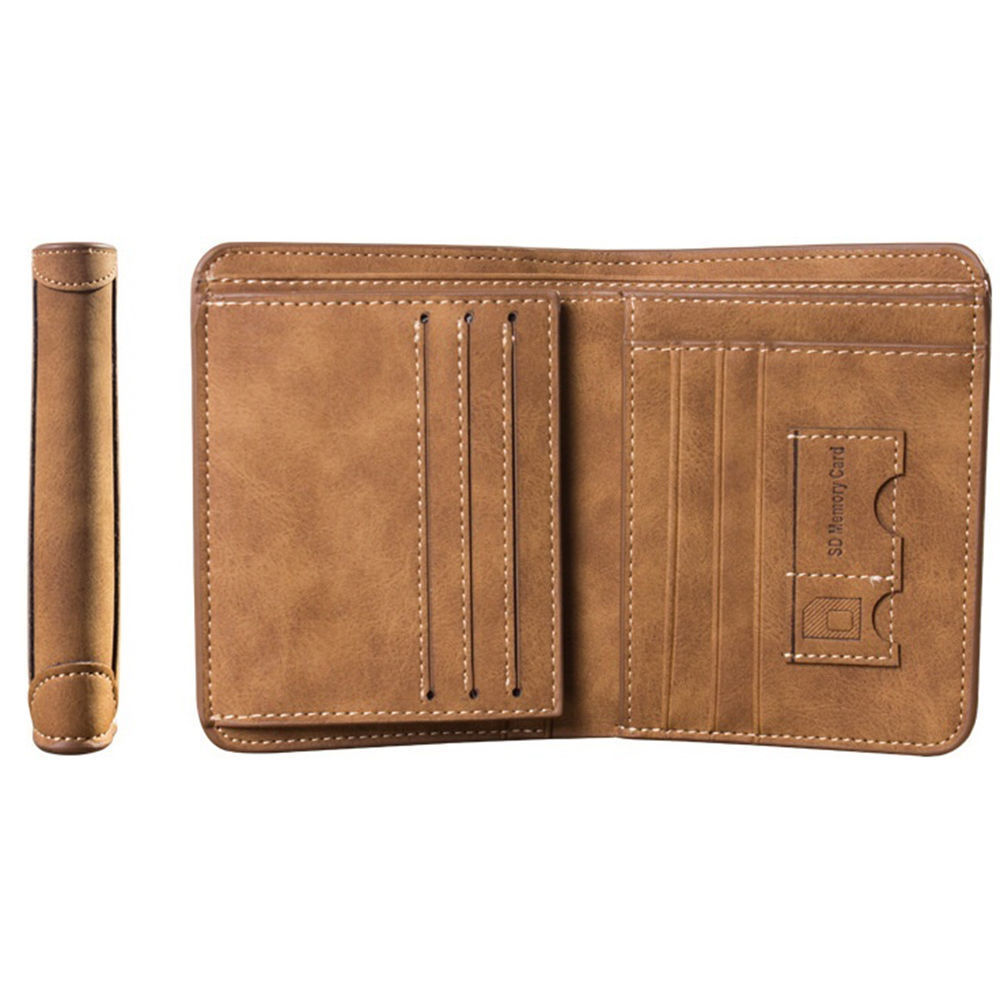 Men's Luxury Soft Business Leather Bifold Wallet Credit Card Holder