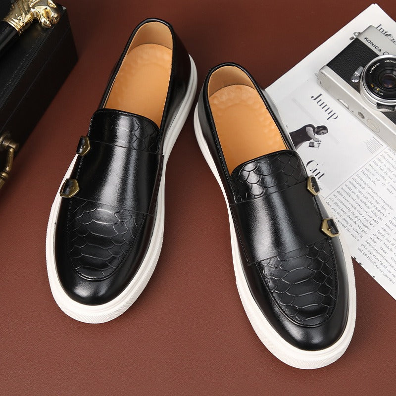 Casual Leather Loafers Shoes for Men