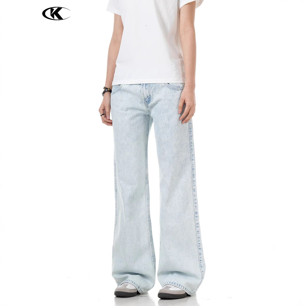 Denim Pants for Men and Women | Cleanfit Loose Slimming Casual Fitted Long Pants