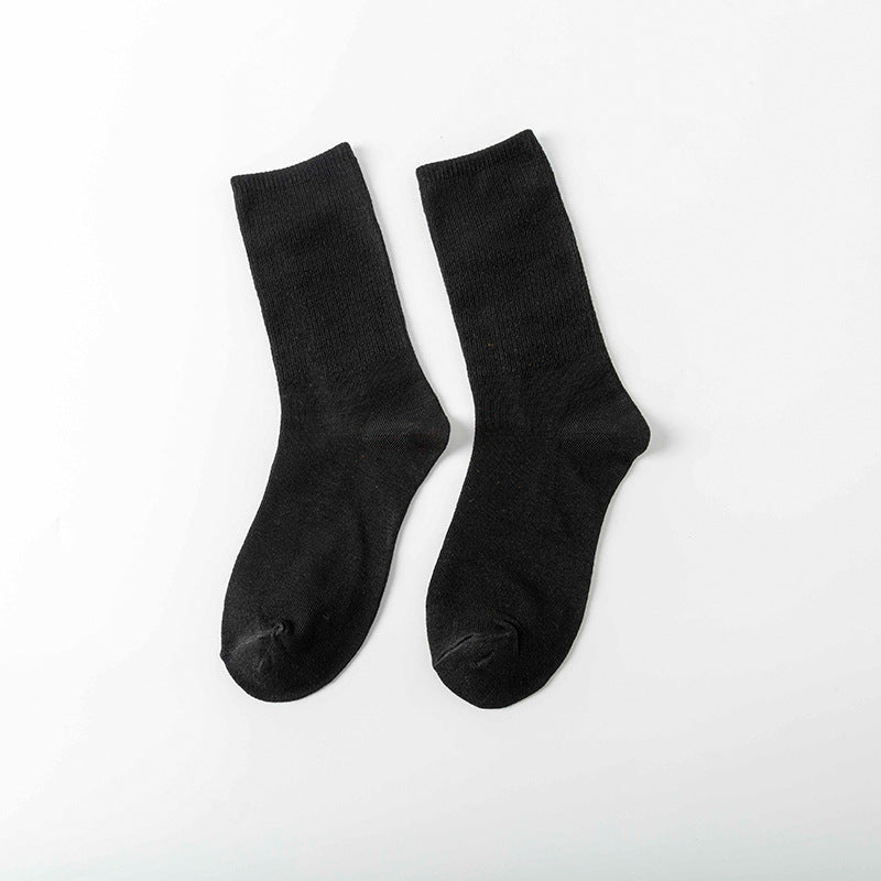 Japanese Cotton Socks - Two Stripe Retro Look
