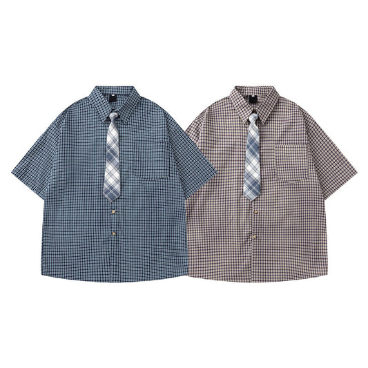 Short-Sleeved Shirt Half-Sleeve