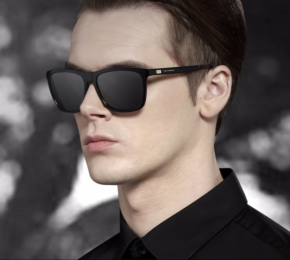 Retro Aluminum TR90 Sunglasses Polarized Lenses Vintage Eyewear