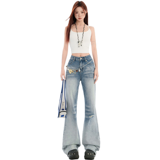 Women's Sexy Flared Pants - Versatile New Fit Slimming Wide-Leg Flare Jeans