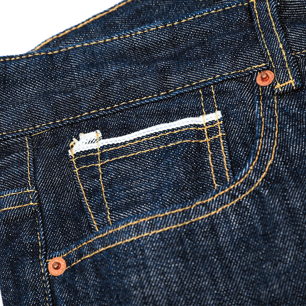 Men's Loose-Fit Cuffed Wide-Leg Denim Pants