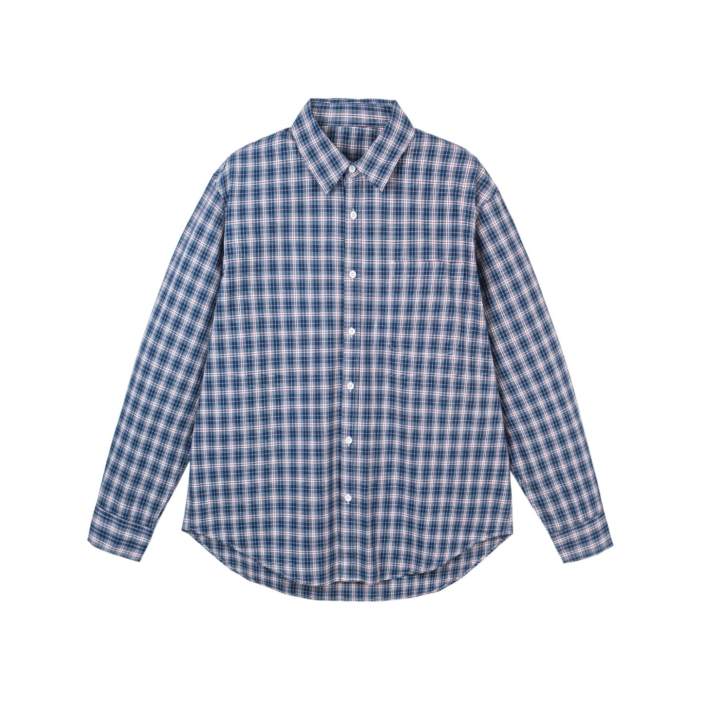 Long Sleeve Japanese Style Work Shirt Casual