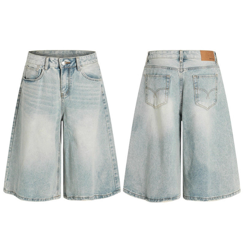 Premium Japanese Denim Cowboy Shorts and Cropped Pants