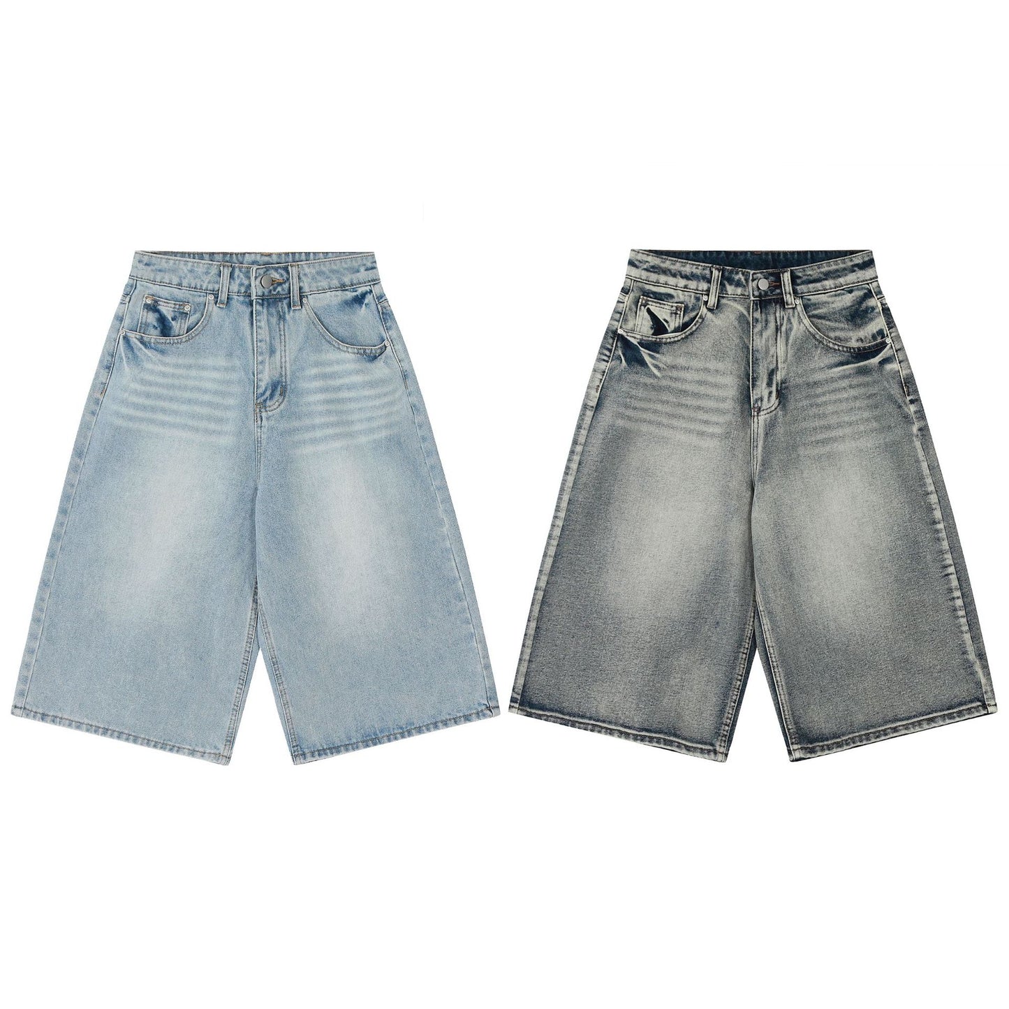 Casual Loose Wide Leg Denim Pants