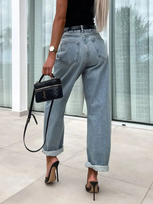 Street  Casual Loose Women's Jeans