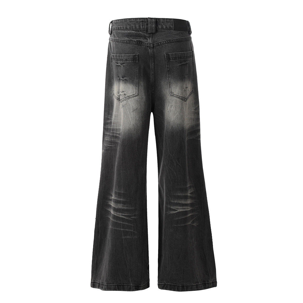 Men's  Wide-Leg Flare Jeans