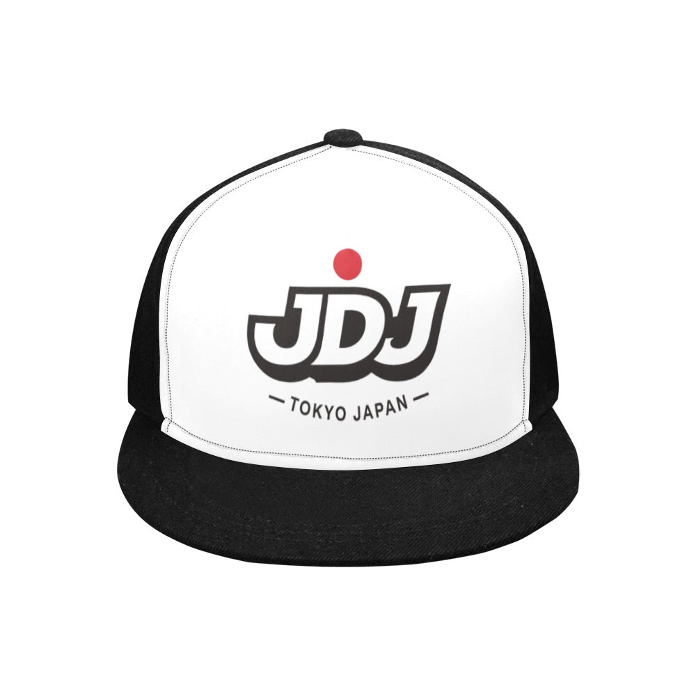 JDJ Logo Peach Suede Unisex Snapback Hat