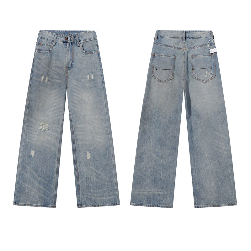 High Waist Loose Fit Flare Trousers for Pear-Shaped Figures