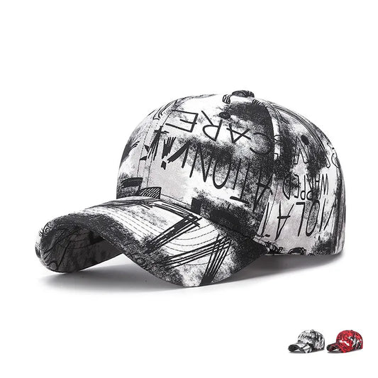 Graffiti Caps for Men and Women - Sport Visors Baseball Cap, Street Trend Sun Hat