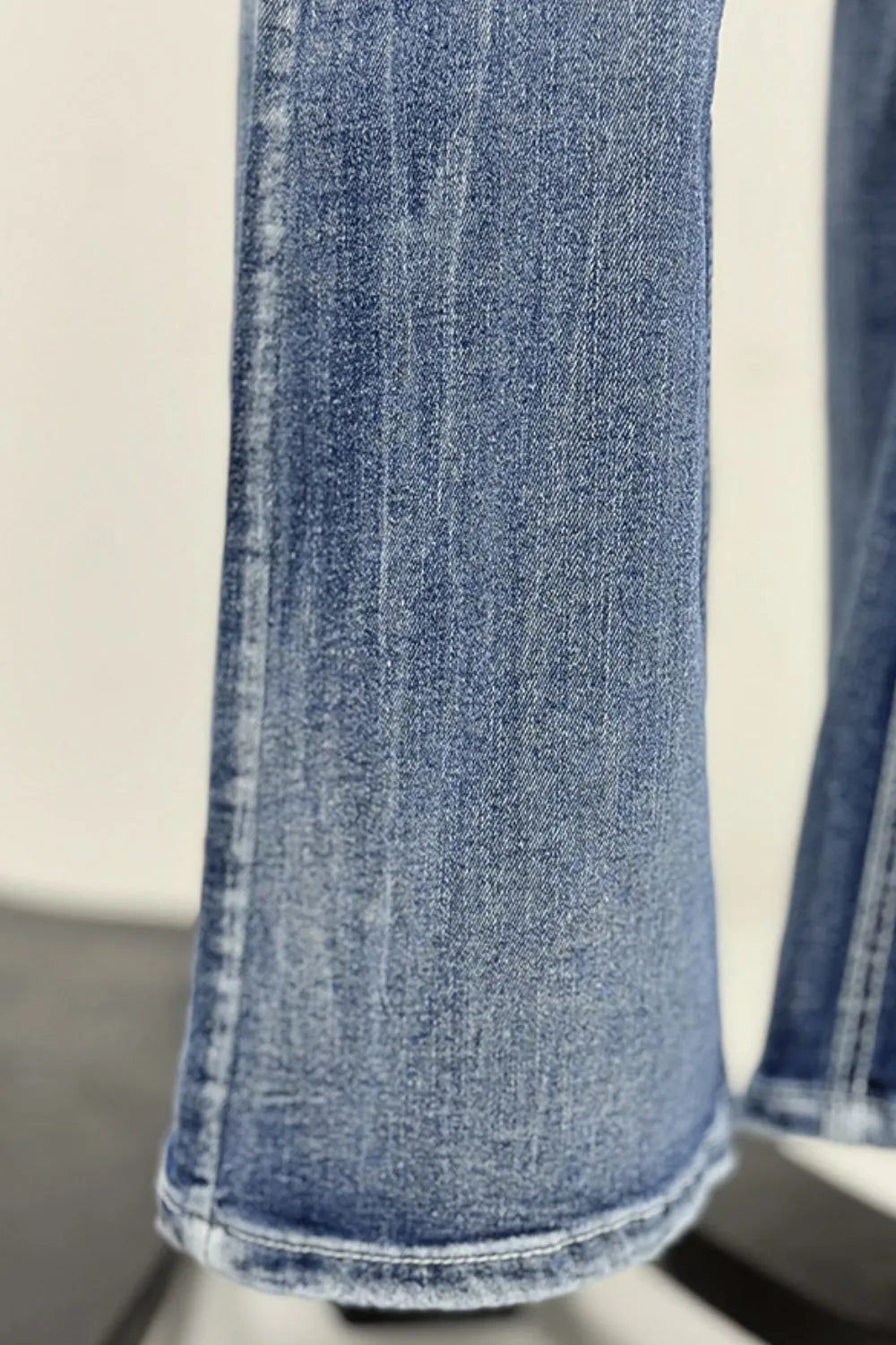 Star Embroidered Bootcut Jeans – Luxury Japanese Denim