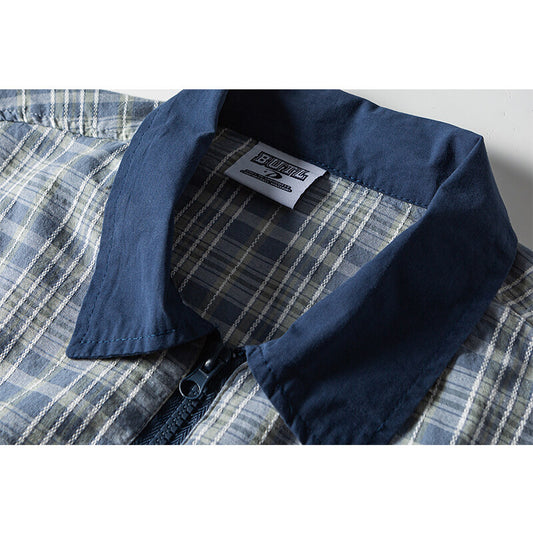 Casual Long Sleeved Checkered Shirt for Men