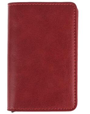 Men's Metal Card Holder - RFID Credit Card Holder - Leather