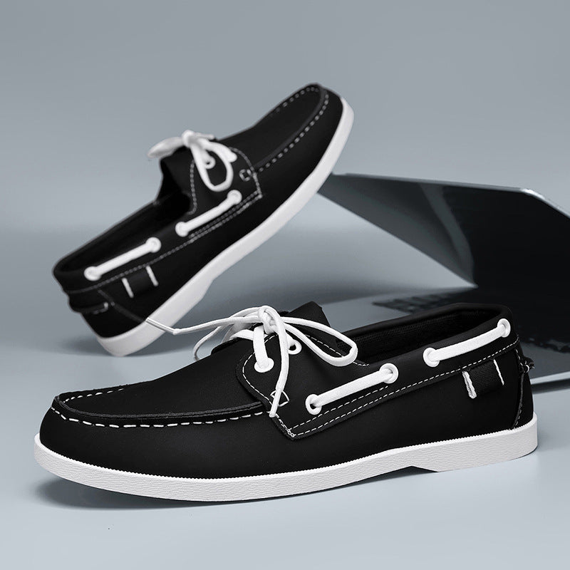 Casual Summer Men's Belted Style Boat Shoes Loafer Breathable Leisure