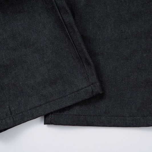 Retro Washed Tapered Denim Long Pants