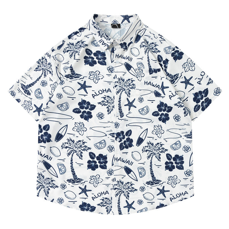 Hawaiian Short Sleeve Shirt for Couples