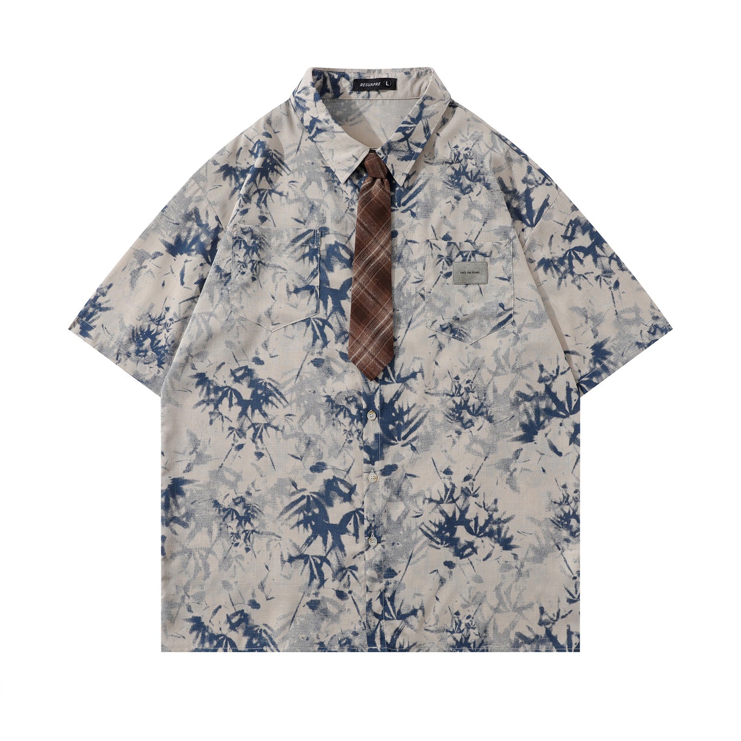 Retro Tie-Dye Shirt for Men and Women