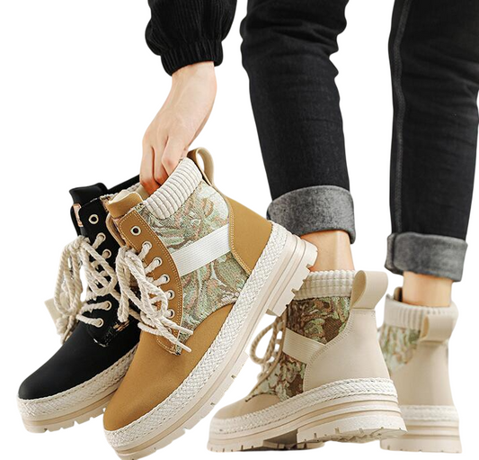 Canvas High Top Shoes for Men