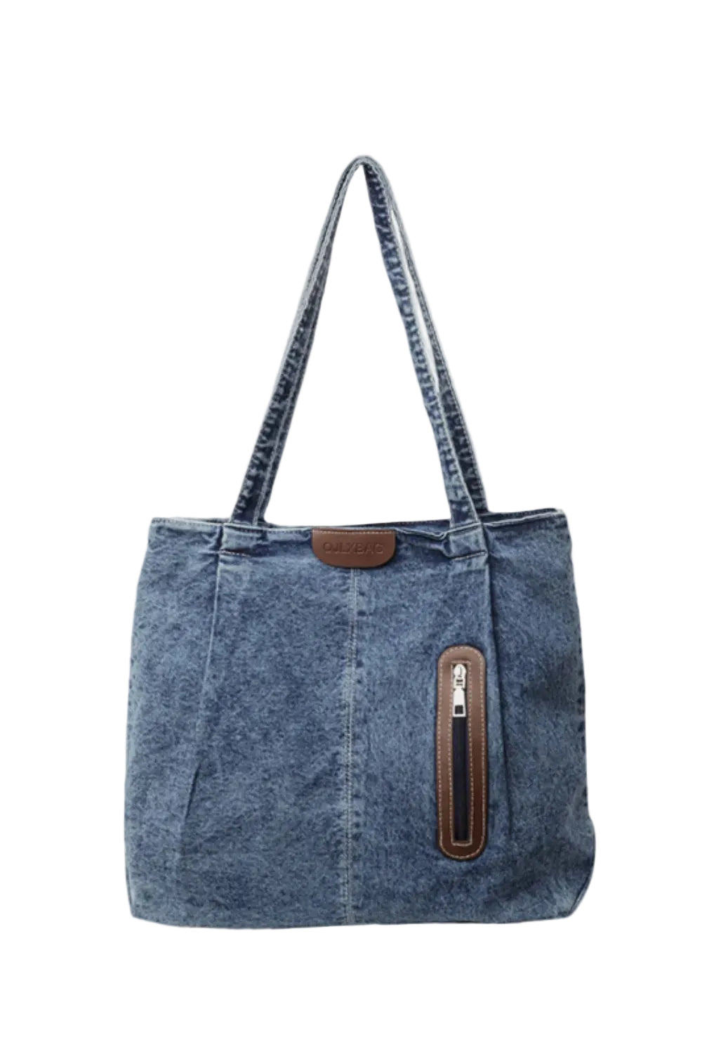 Medium Denim Tote Bag