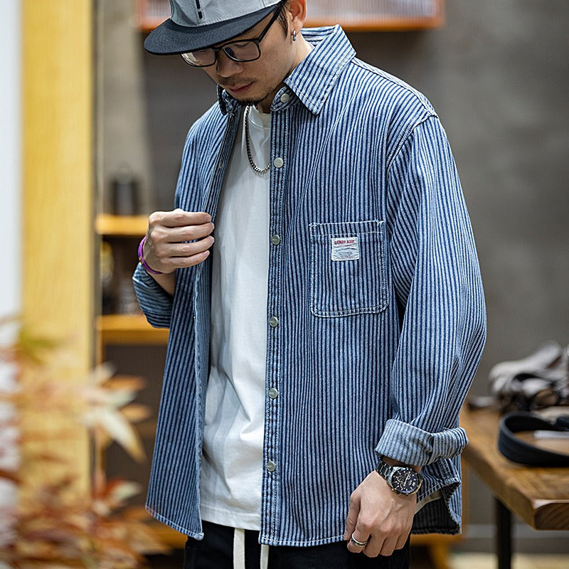Vintage and  Denim Shirt for Men