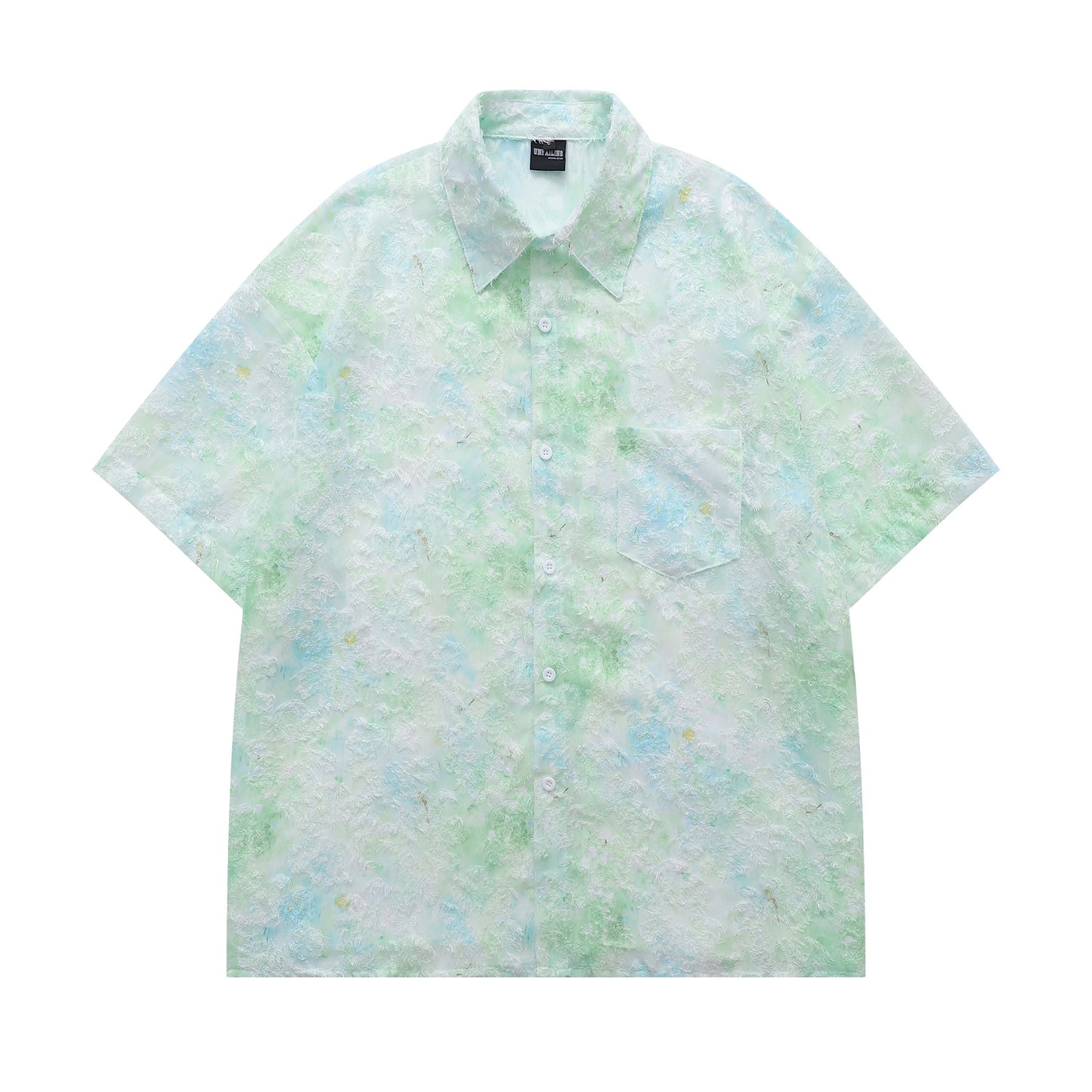 Jacquard Short Sleeve Shirt